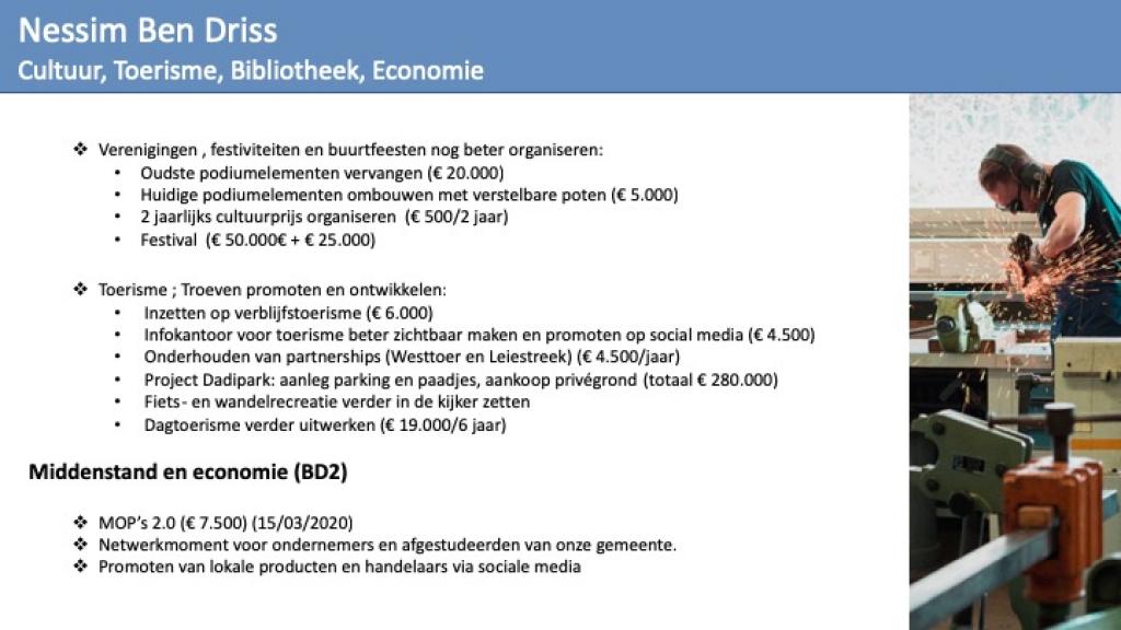 Cultuur, Toerisme, Bibliotheek, Economie