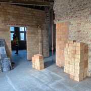 Gieten vloer oud gemeentehuis foto 7