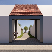 Simulatie nieuwe gemeentepark Poststraat - 3DWORX